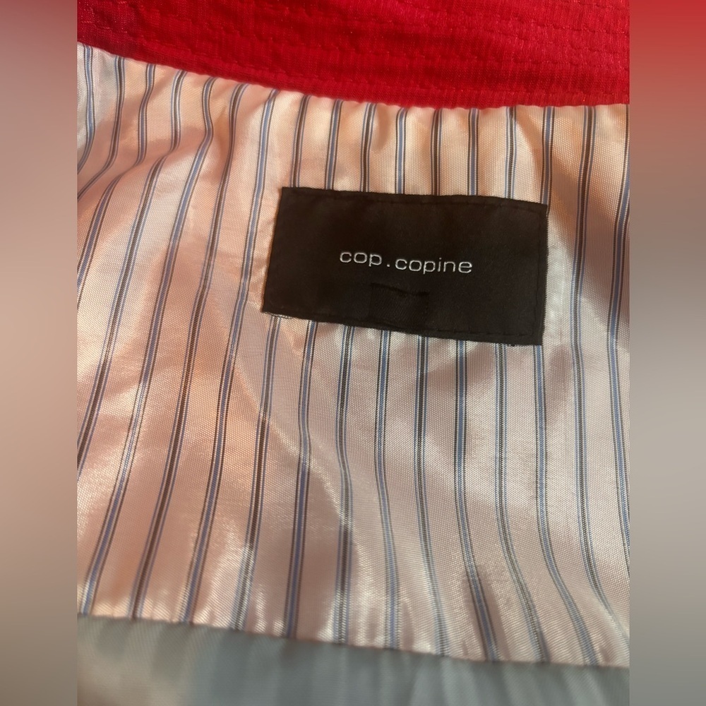 Cop.Copine Cherry Red Open-Front Jacket - Picture 7 of 11